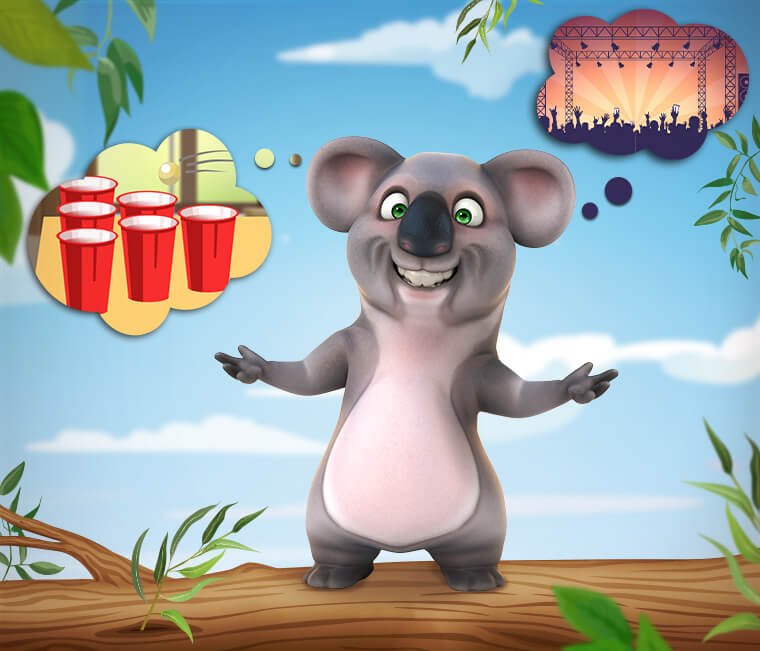 Kev the Koala from Fair Go can&rsquo;t decide his New Year&rsquo;s plan