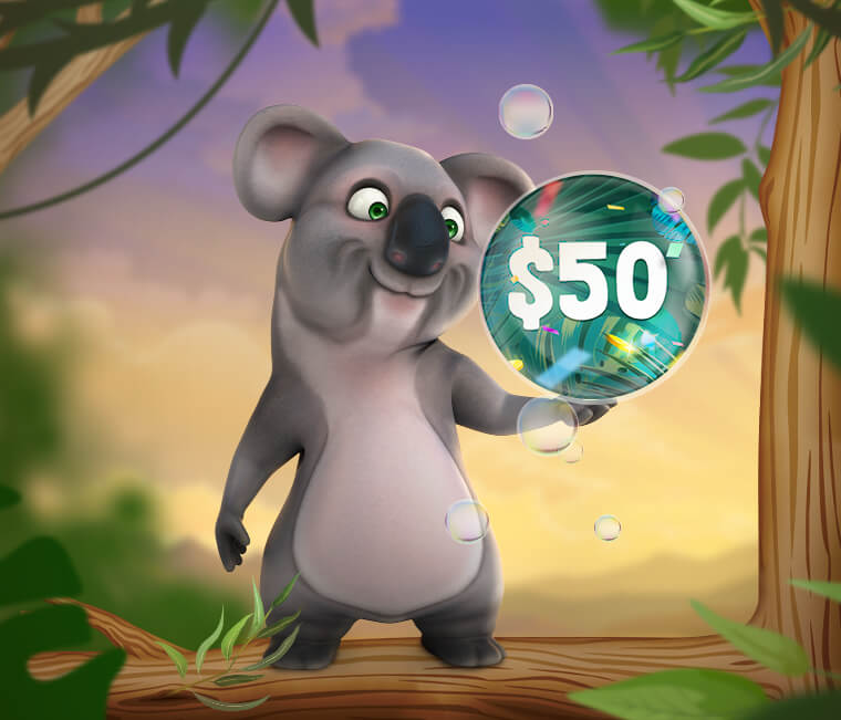 Get a $50 free bonus from Kev